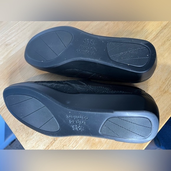 179. NEW SAS Shoes Dream Slip On Loafer Black Snake 9M - Picture 6 of 7